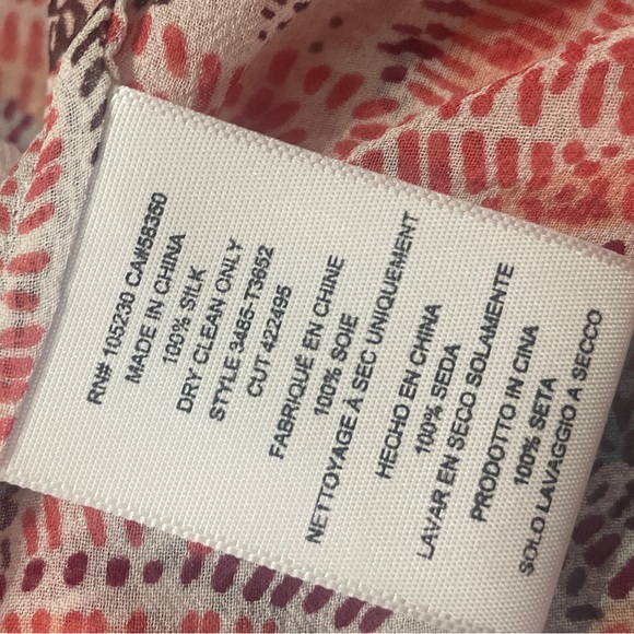 NWT JOIE 🔥🔥 size Large sleeveless blouse 100% silk - Picture 6 of 6